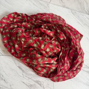 Neeru Kumar 90x20 inch 100% Silk Scarf